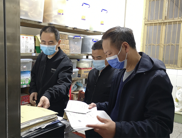 石鼓區市場監管局開展校園食品安全專項檢查